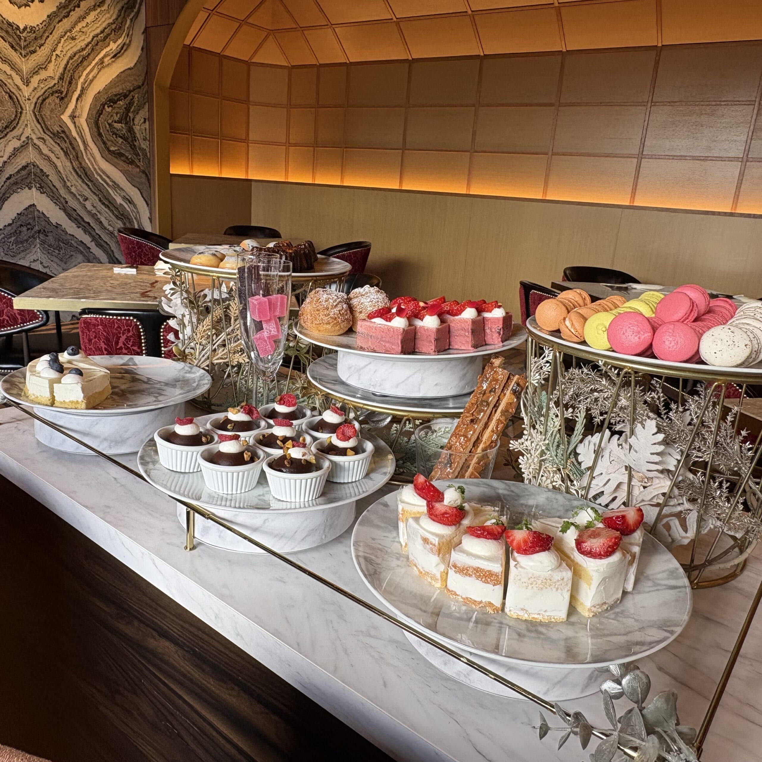 鉄板焼10スイーツワゴン