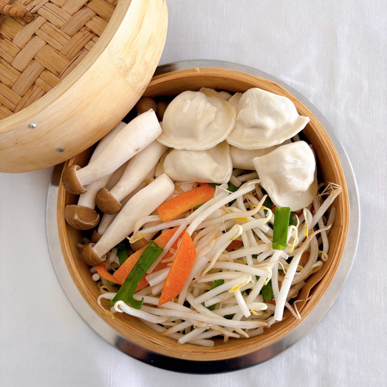 せいろレシピ　超簡単レシピ　蒸し餃子