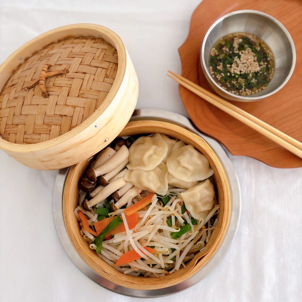 帰宅後すぐに晩ごはん　せいろレシピ蒸し野菜