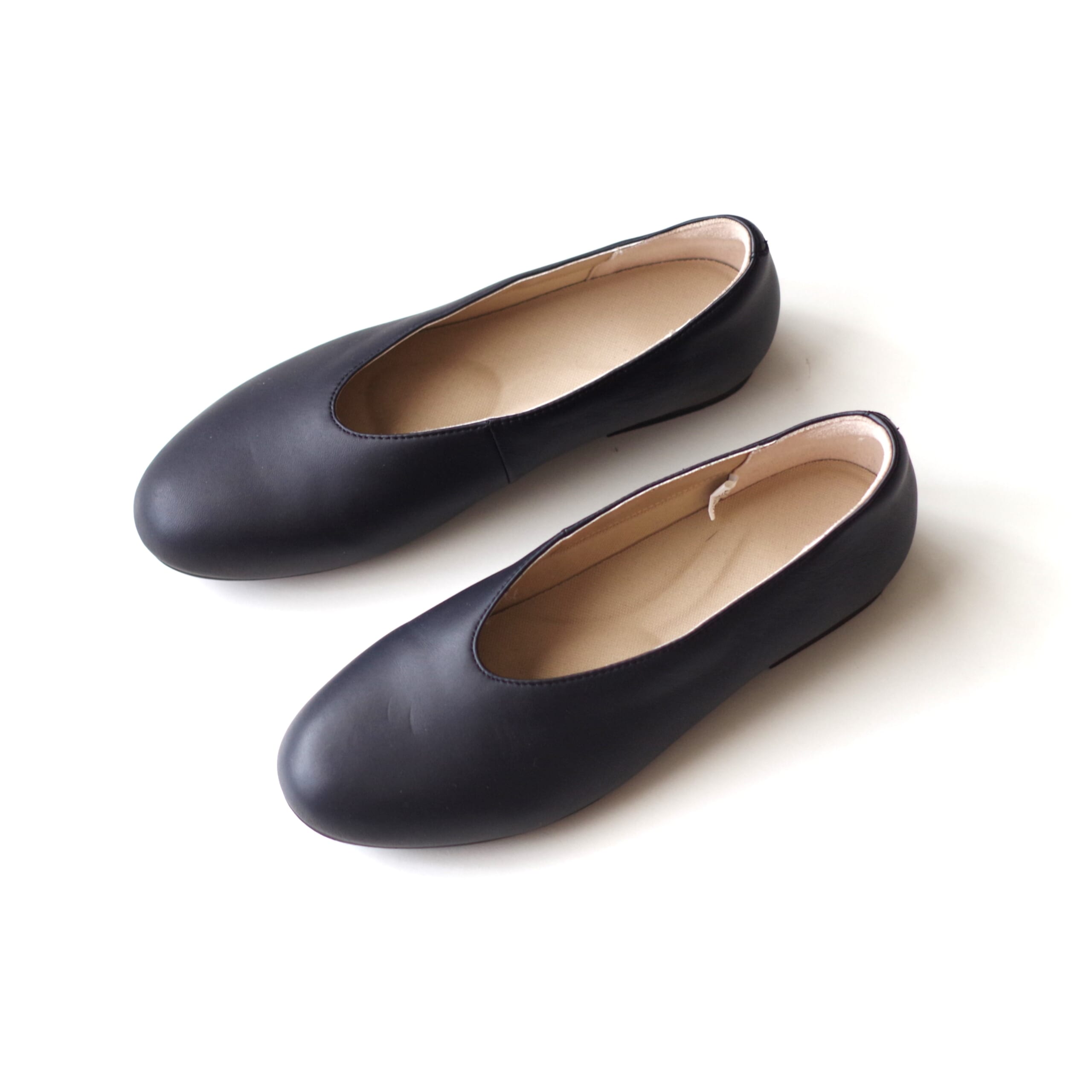 無印良品のレザー深履きシューズ