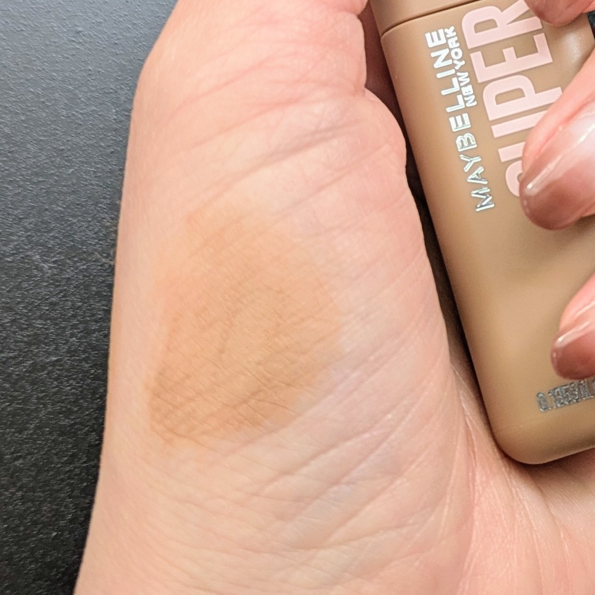 キャラメルムースラテのスウォッチ