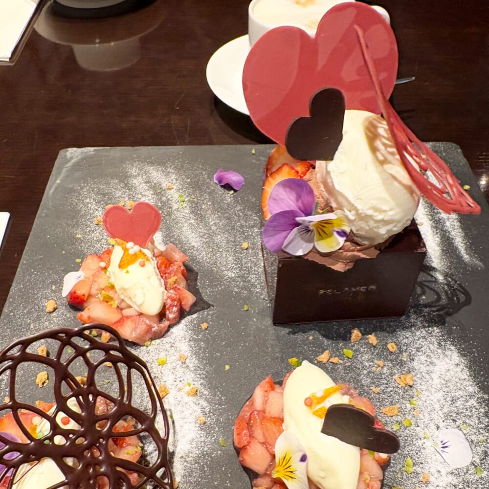 ベルアメール京都別邸　バレンタイン