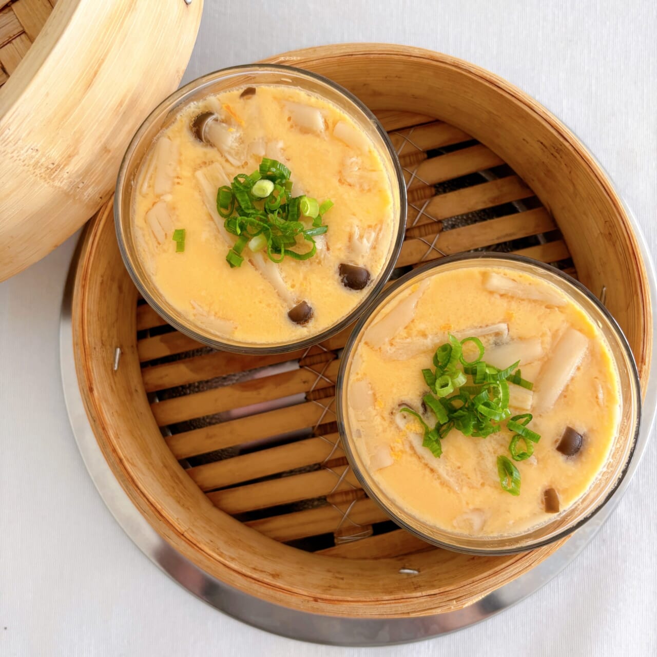 せいろレシピ　蒸篭で茶碗蒸し　簡単茶碗蒸し