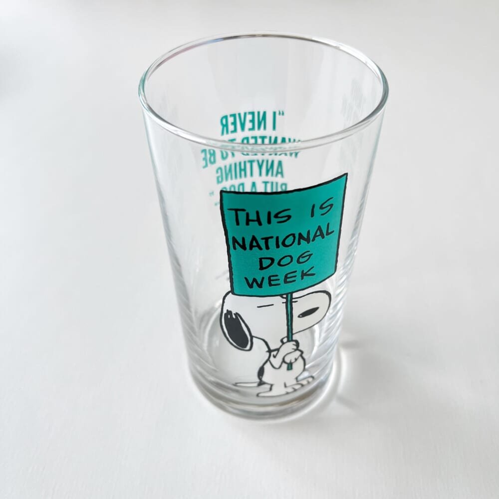 moma スヌーピー　グラス