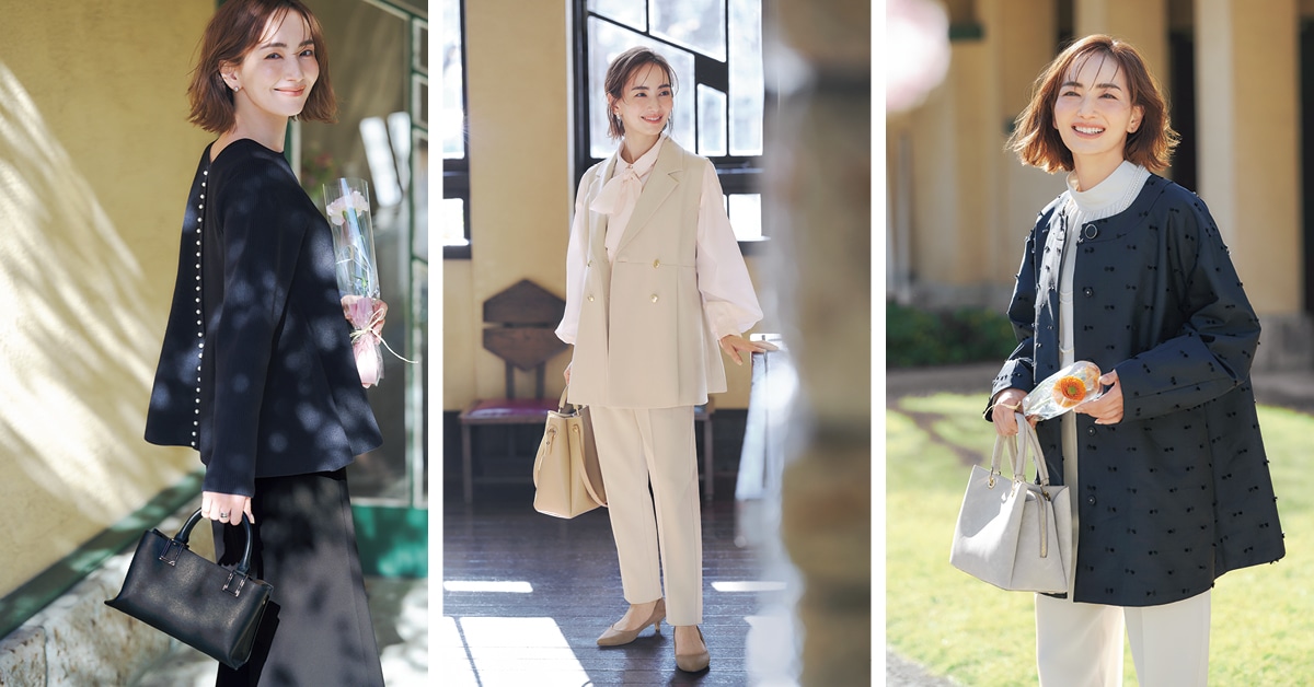 ありそうで無かった！ ママの「困った」を機能で解決！ NAVYNAVYの“着映えて賢い”ハレの日服