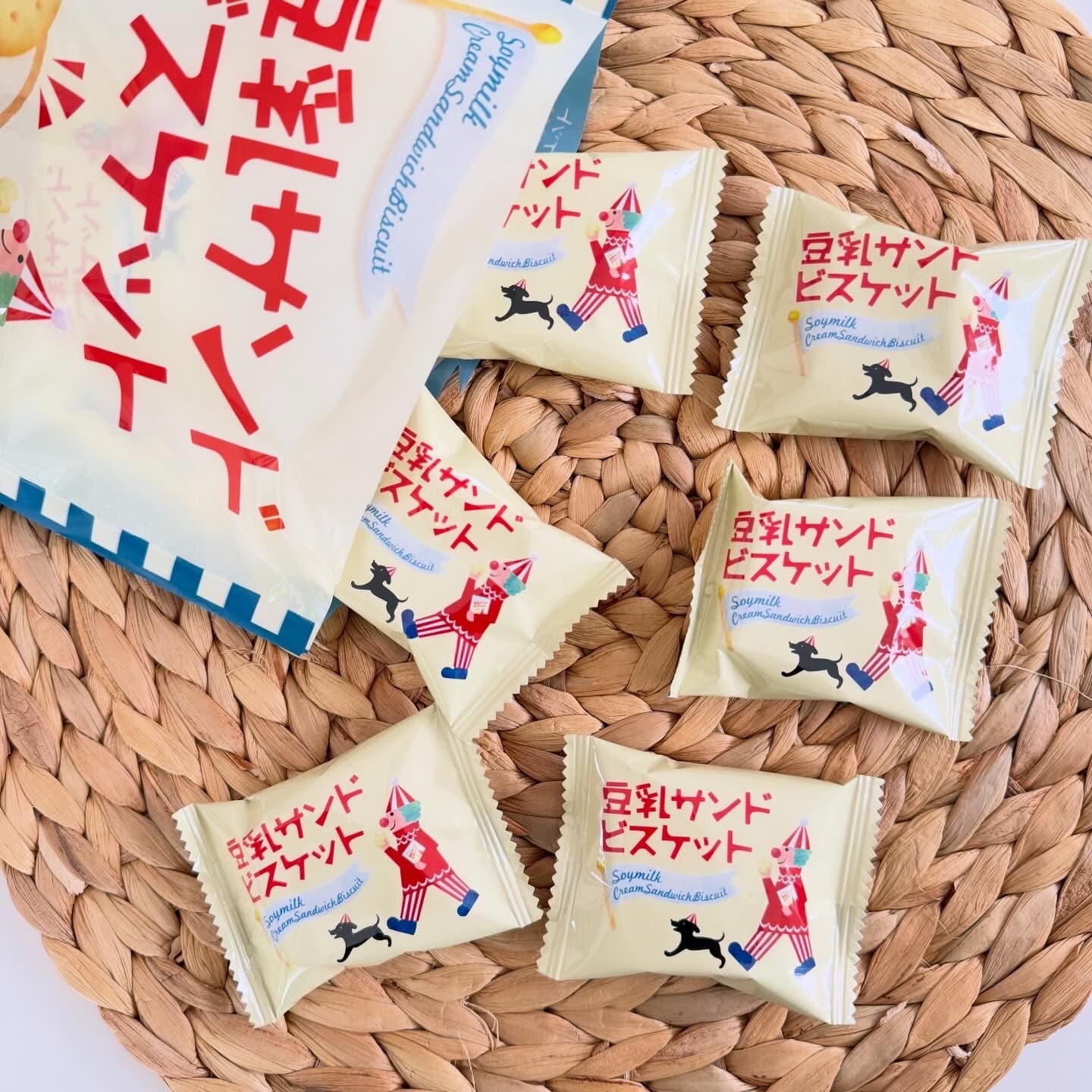 カルディ 豆乳サンドビスケット