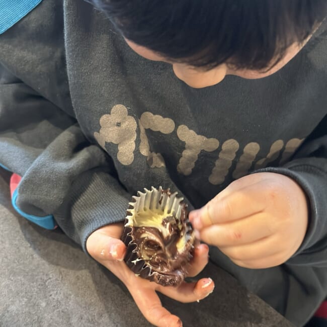 無印良品のバレンタイン「自分でつくる チョコチップマフィン」