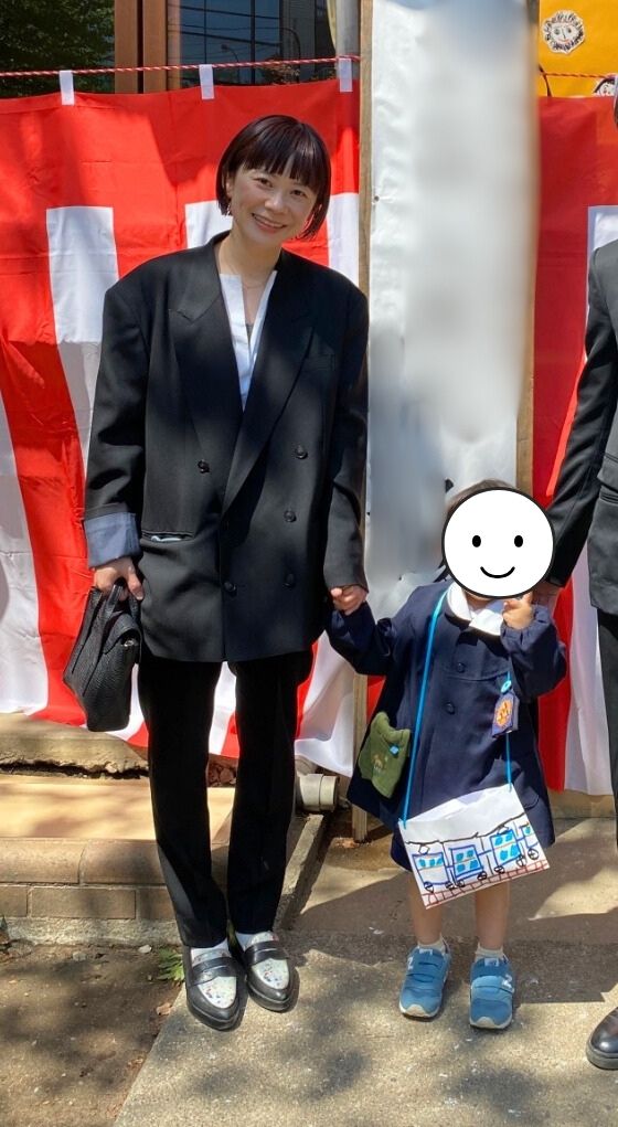 LEE100人隊 No.046 でむさん　入園式コーデ