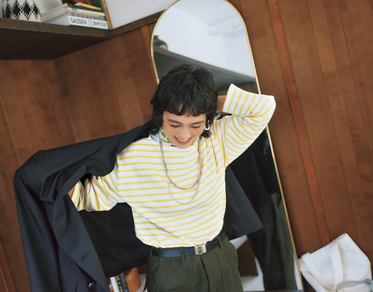 普段の日の着こなしにこそ、ピッタリ♪