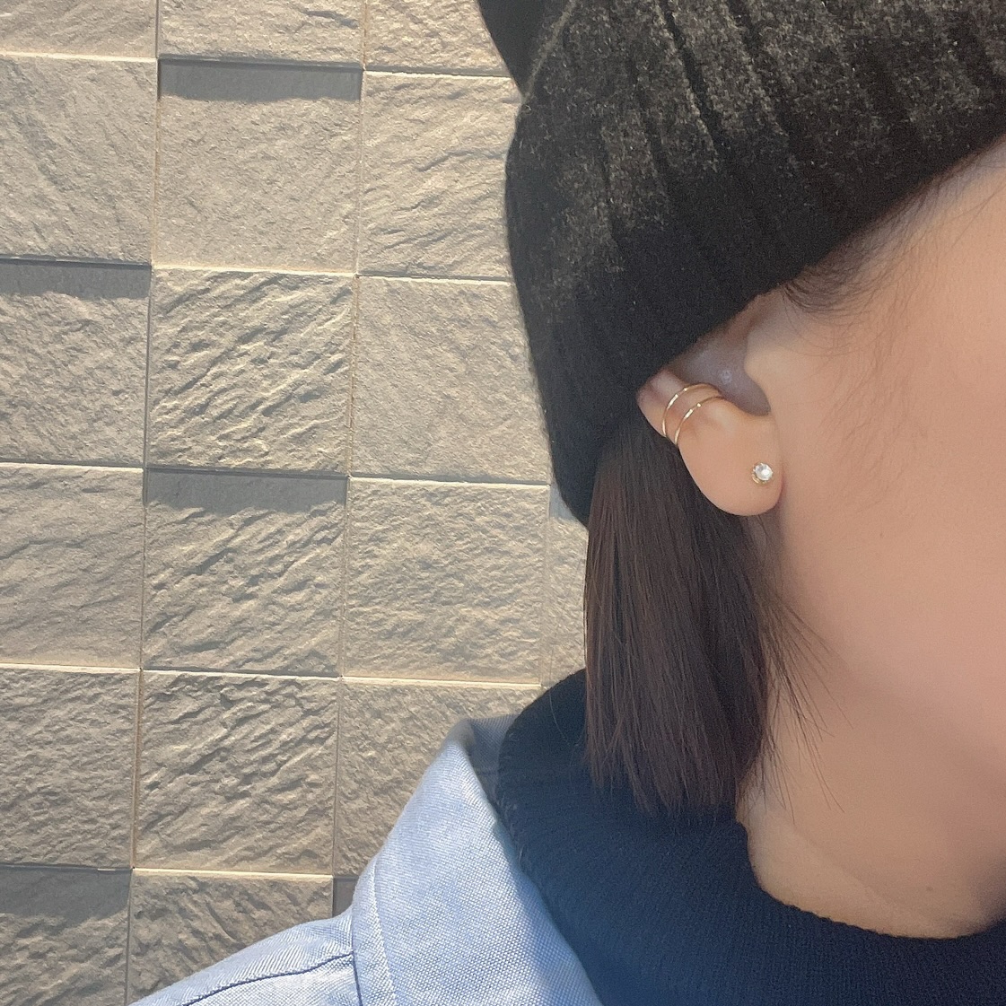 貼るだけピアス