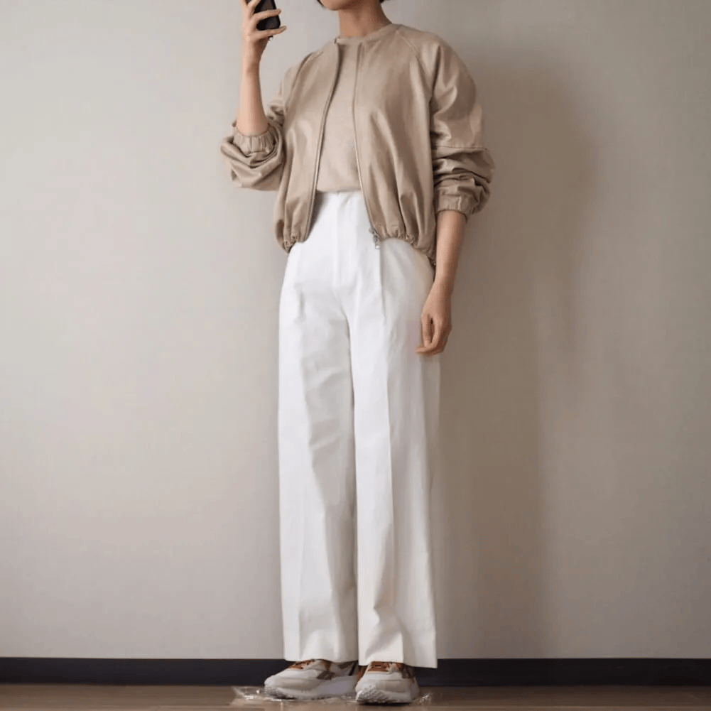 A part by「アソートノーカラーブルゾン」ノルさんのコーデ