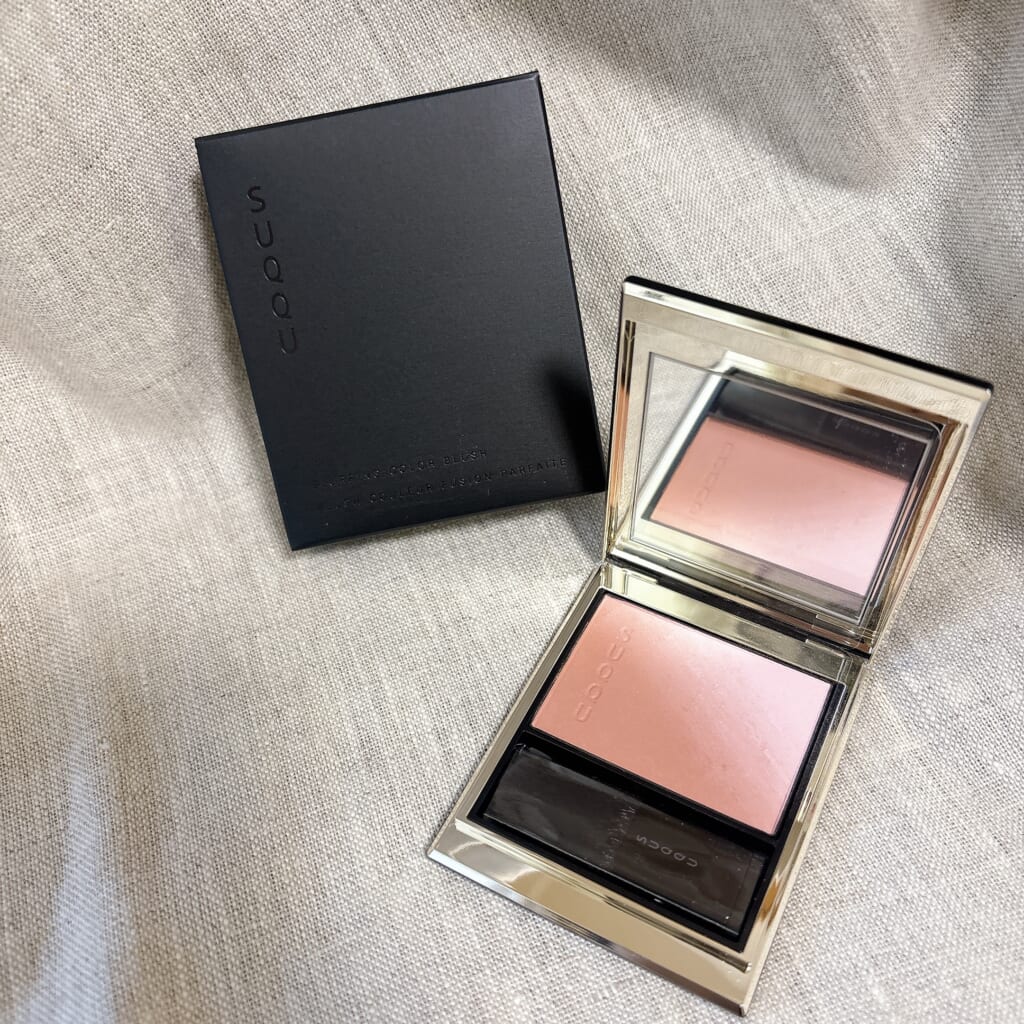 SUQQU（スック）のチークで春支度】アラフォーママのお疲れ顔もパッと