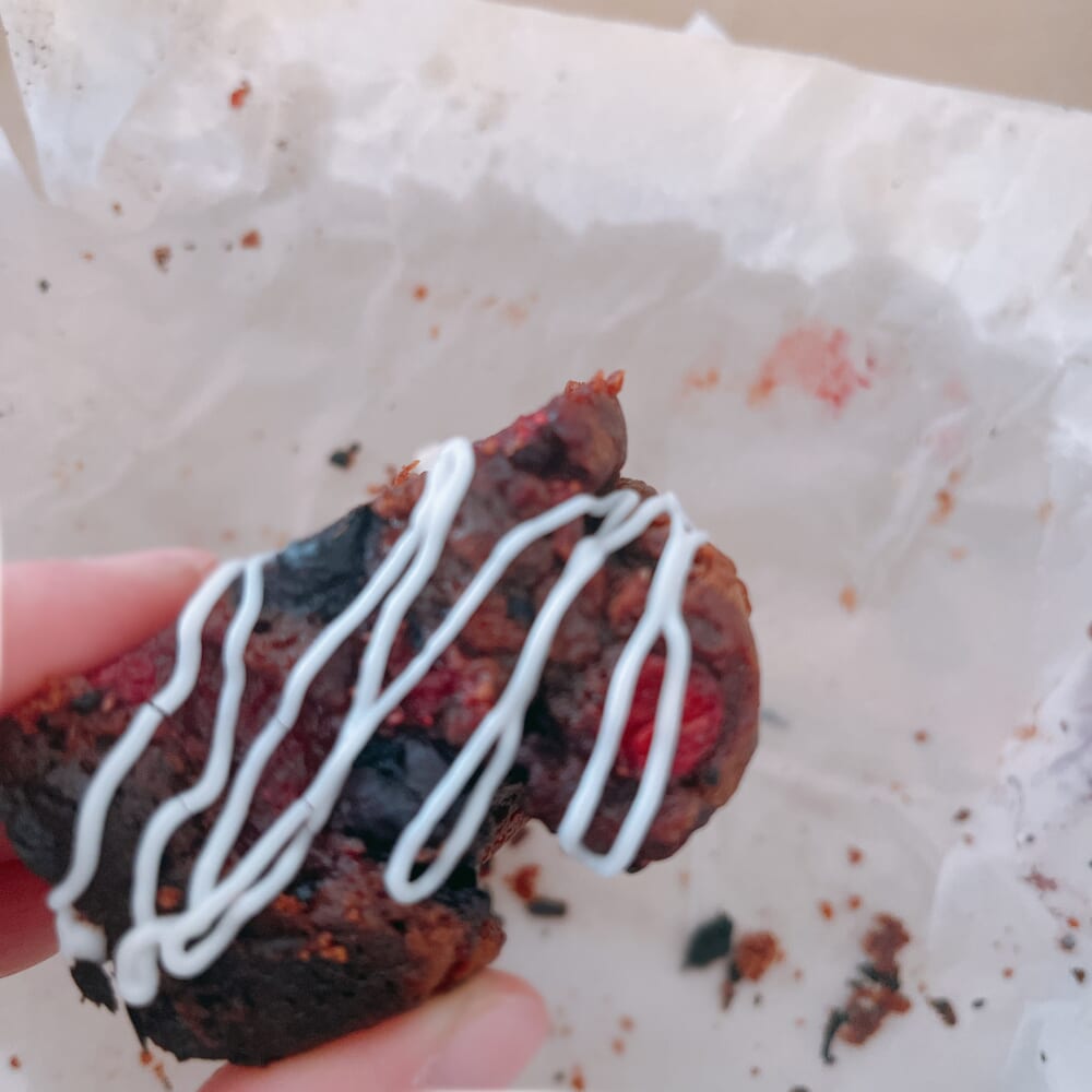 LEEレシピ 近藤幸子 ミックスベリーのブラウニー