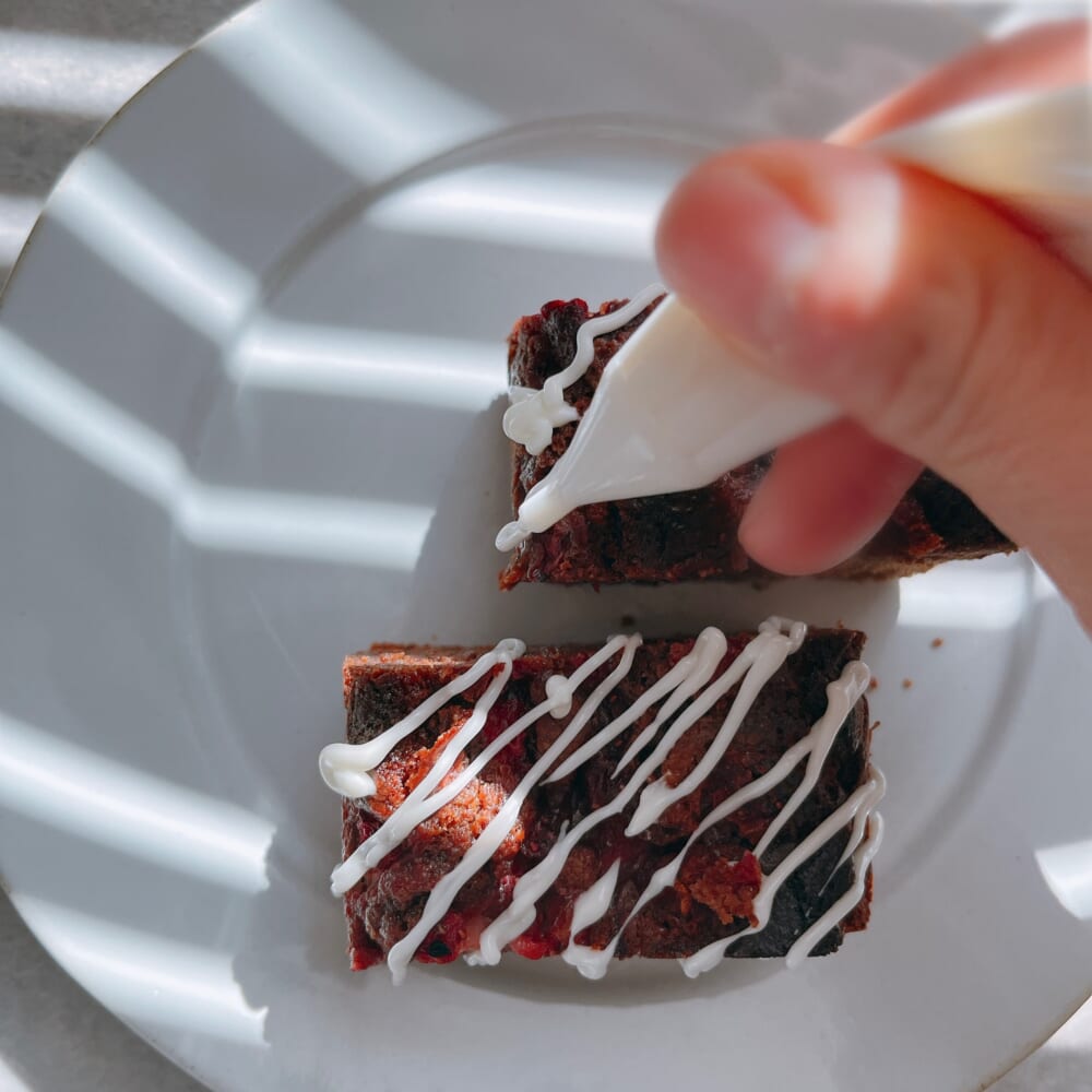 LEEレシピ 近藤幸子 ミックスベリーのブラウニー