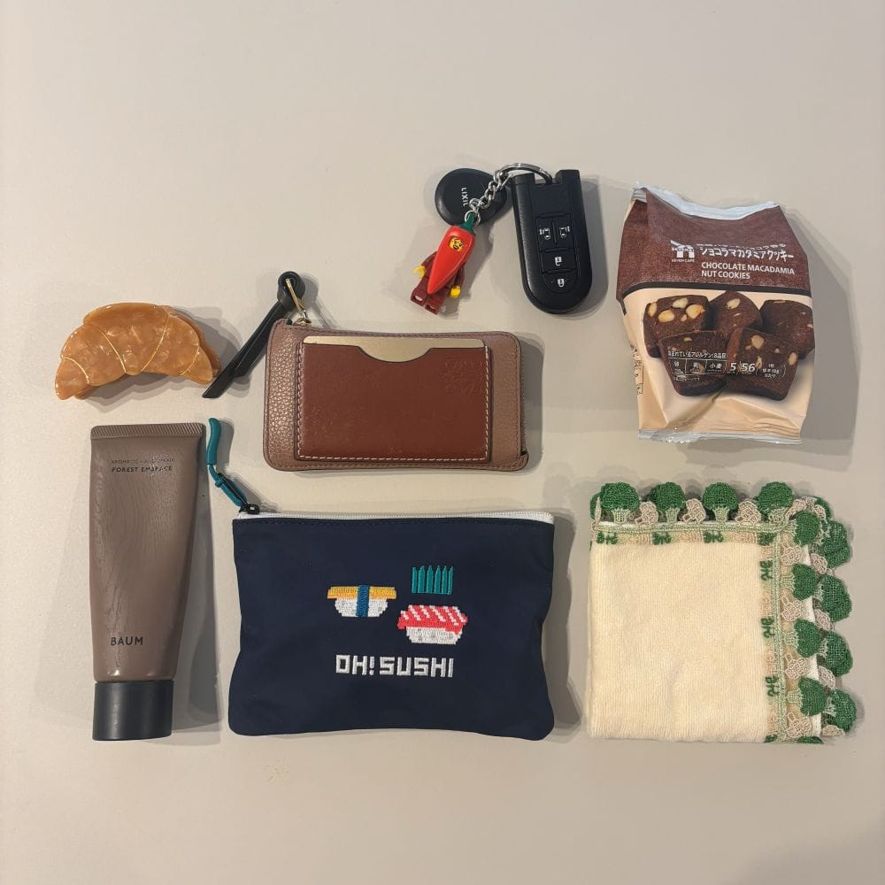 持ち物 カバンの中身