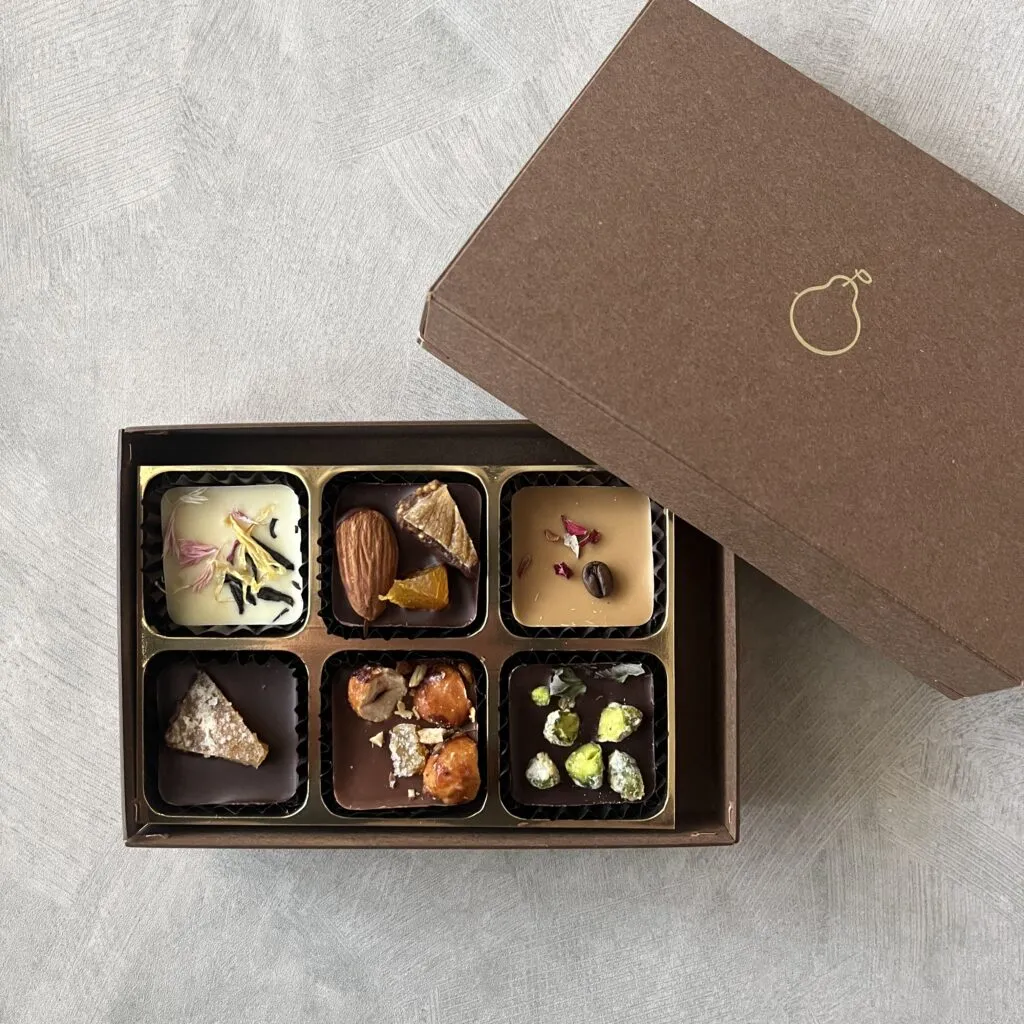 ポワリエ・ショコラ「マンディアン・メルシー “merci”」