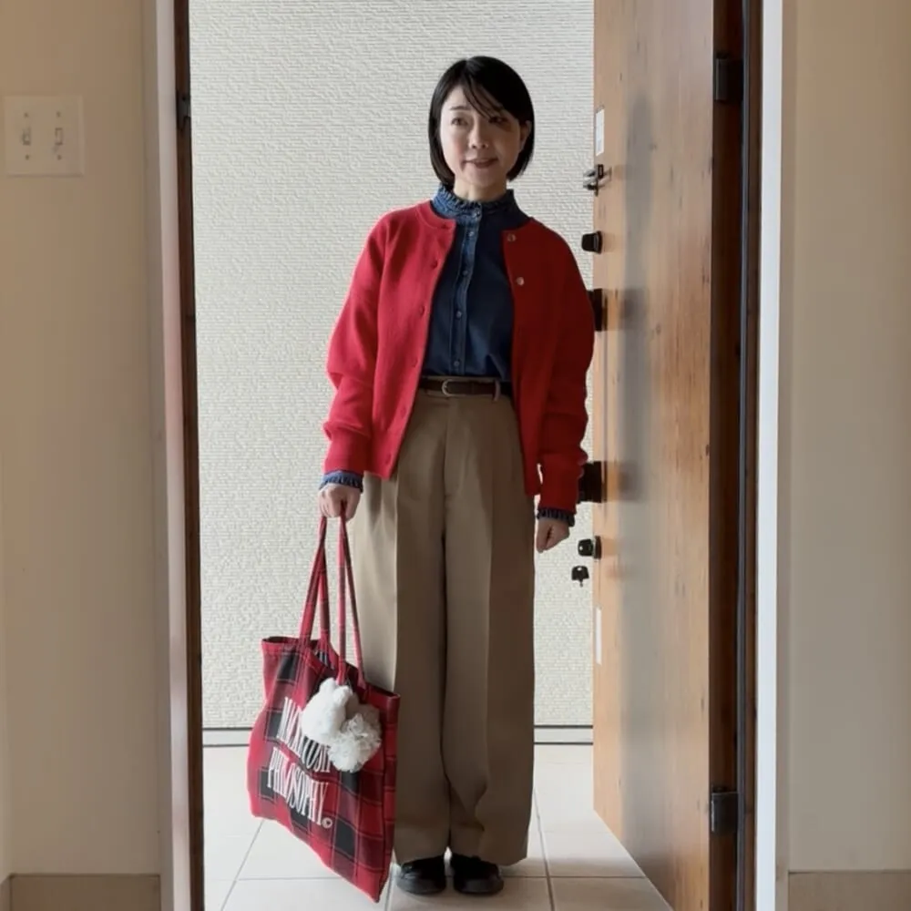 12closet
【kazumiさんコラボ】【洗える】コットンカシミヤ2WAYニット