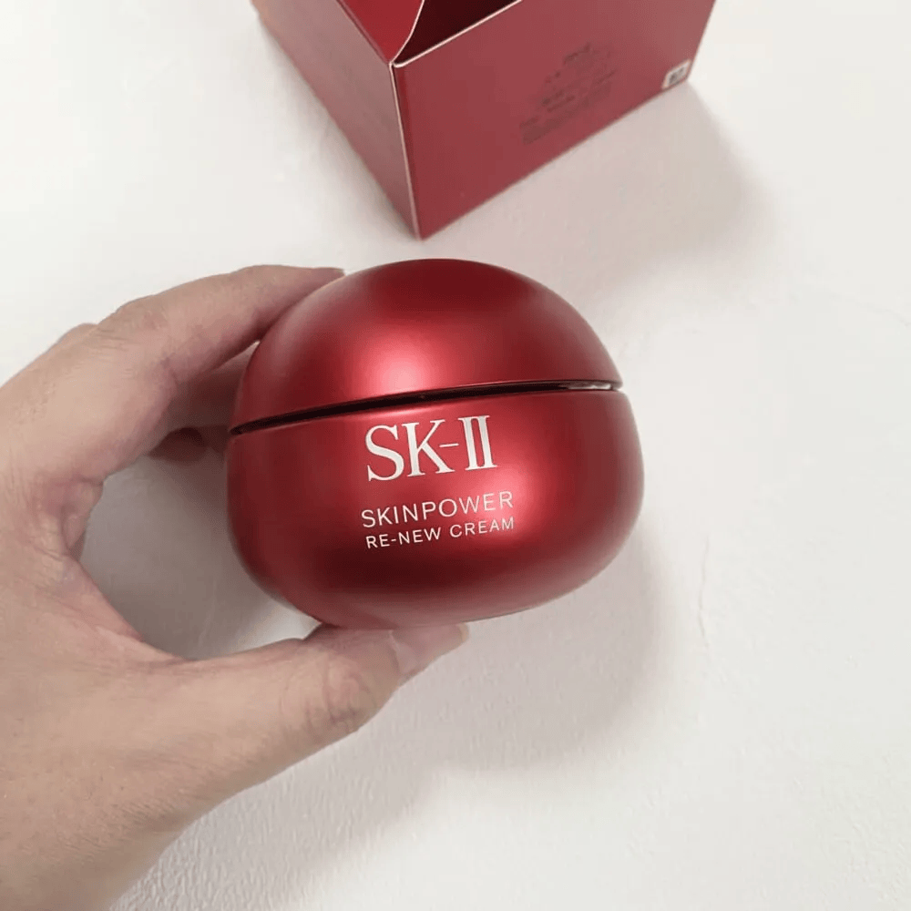 SK-II「スキンパワー リニュークリーム」容器