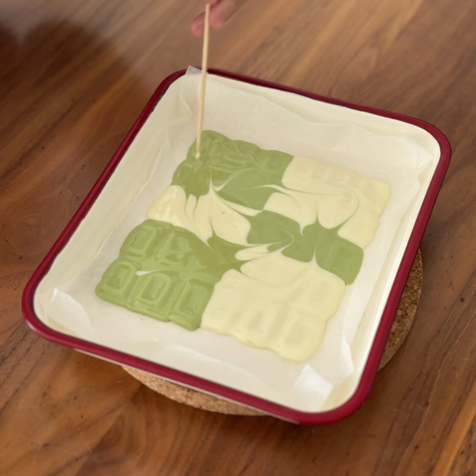 「チョコレートバーク」制作過程