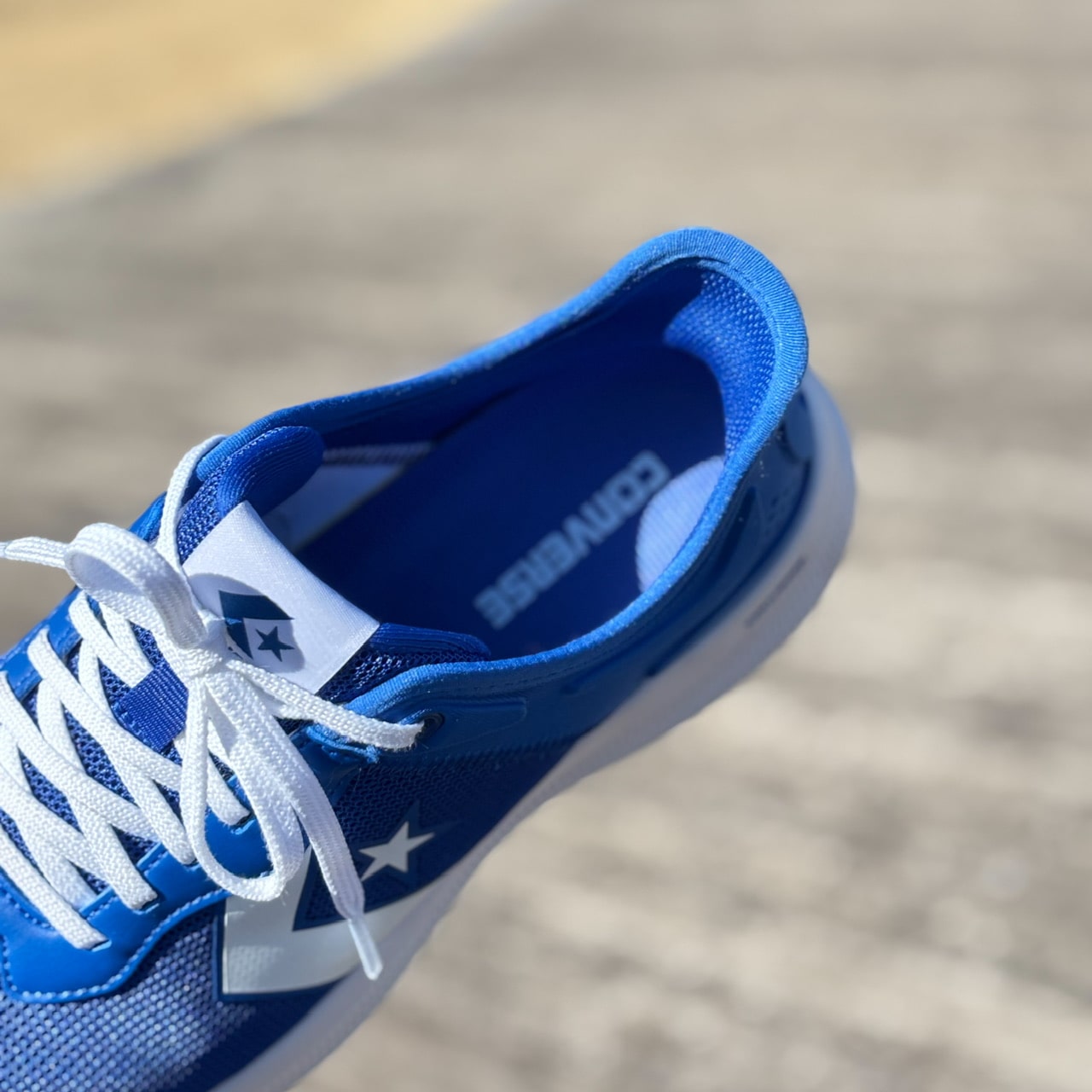 コンバースハンズフリーシューズデイスタースリットスラッド2026春夏新色ブルー