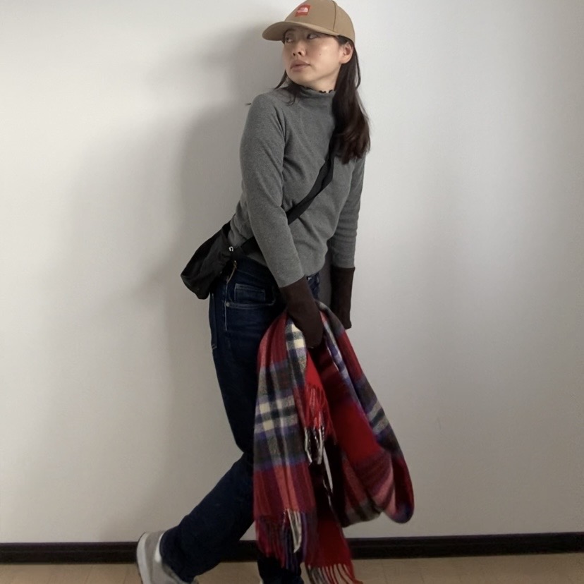 キャップ ノースフェイス コーデ