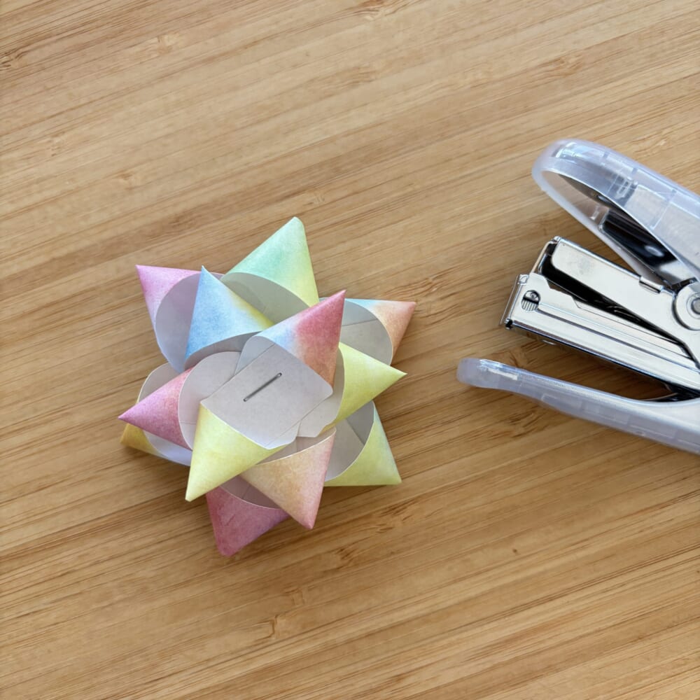 バレンタイン　ラッピング　折り紙