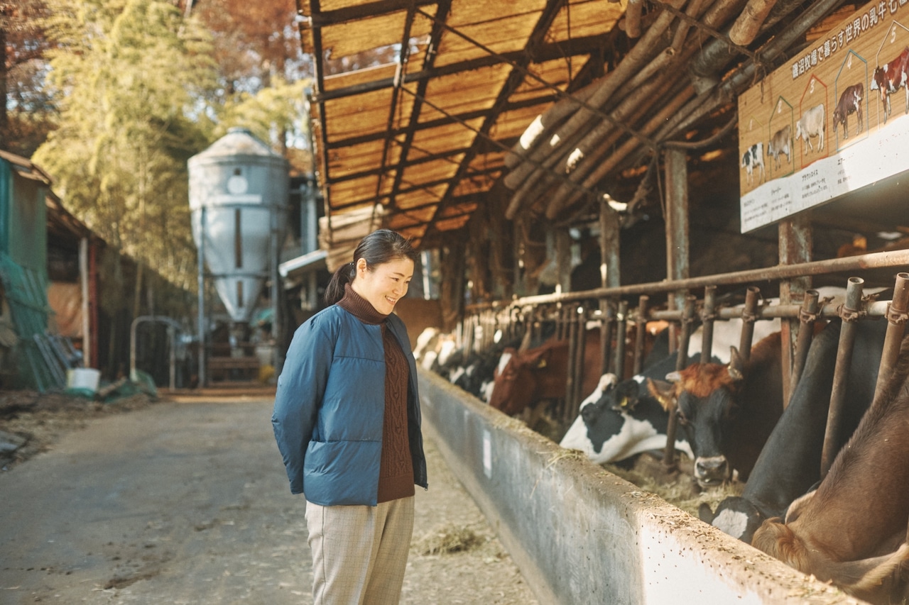 小松由佳さん 磯沼牧場