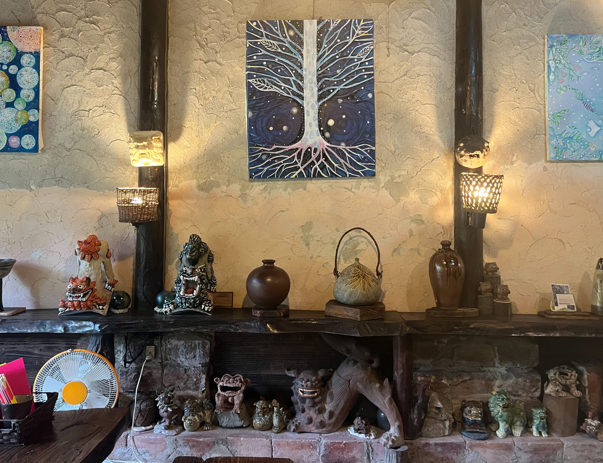 【沖縄】カフェでお花見!「やちむん喫茶シーサー園」TBicoco