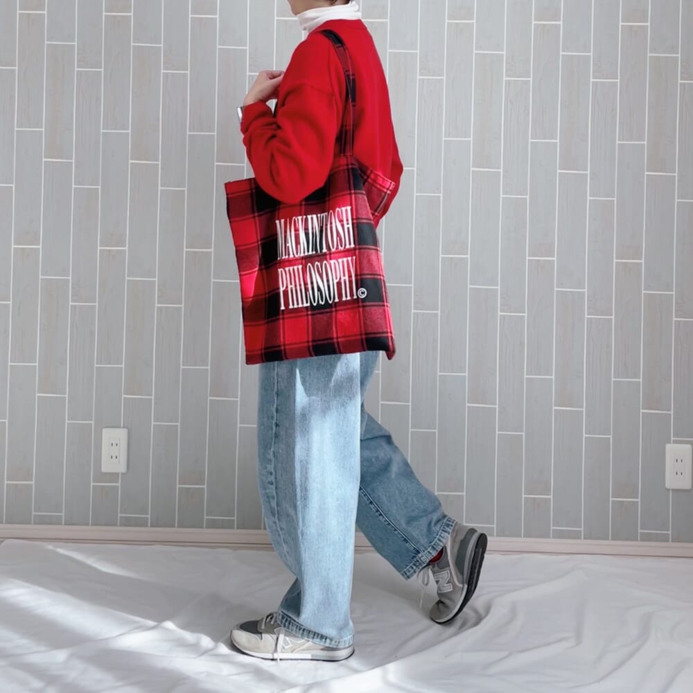 婦人　木の実から作ったカポック混　デニムコクーンパンツ 無印良品