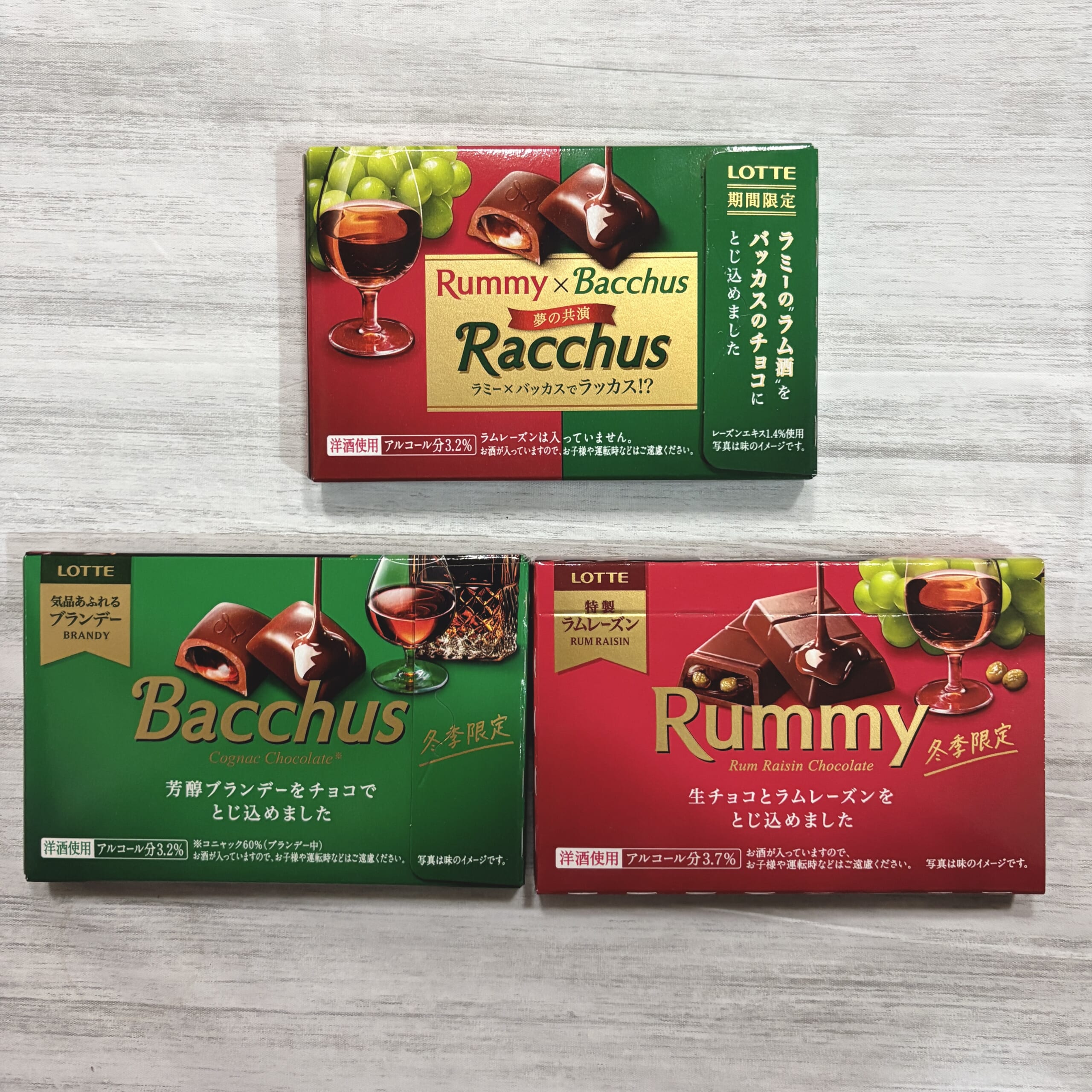 ロッテ　ラッカス　チョコレート