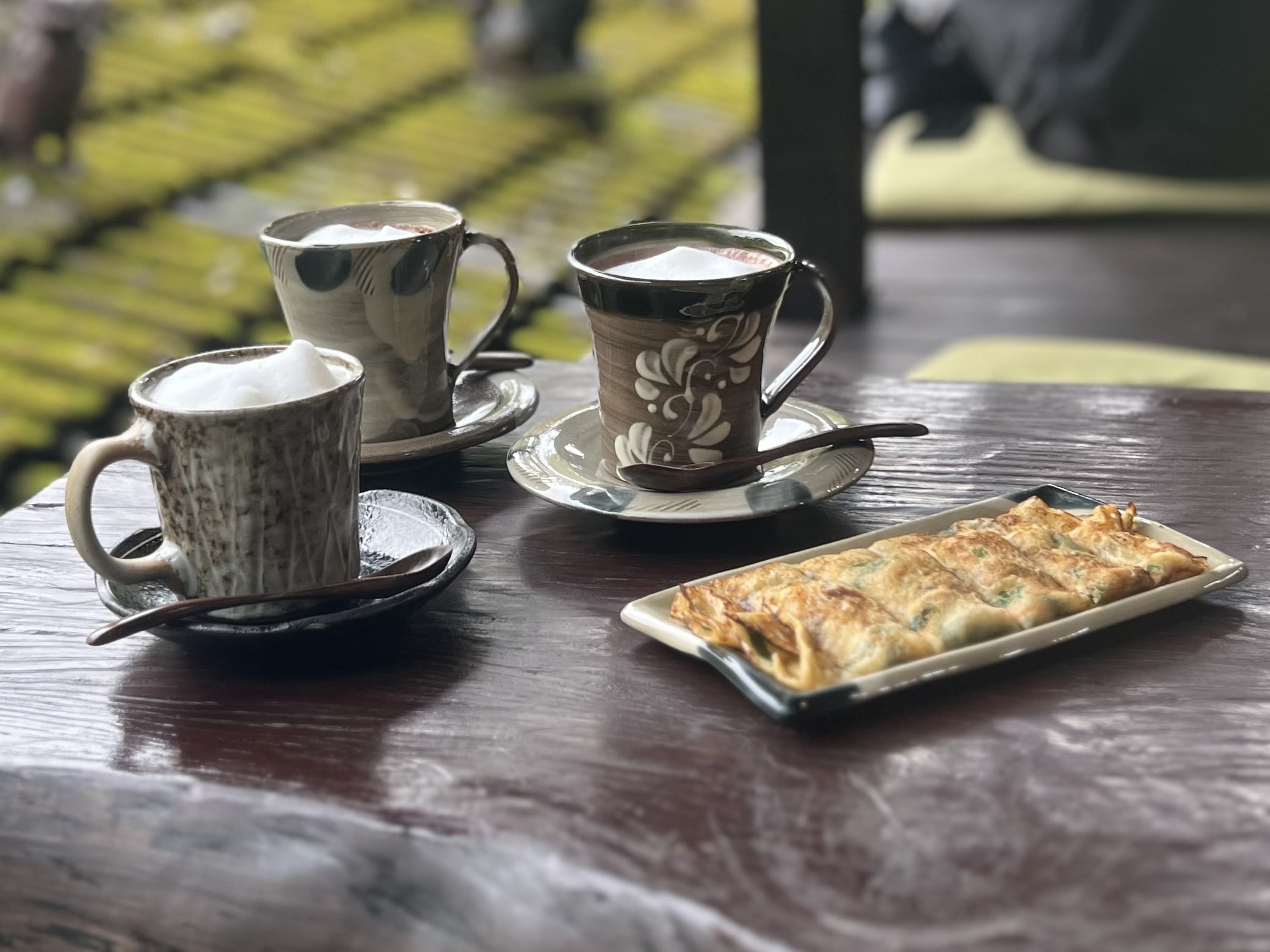 【沖縄】カフェでお花見!「やちむん喫茶シーサー園」TBicoco