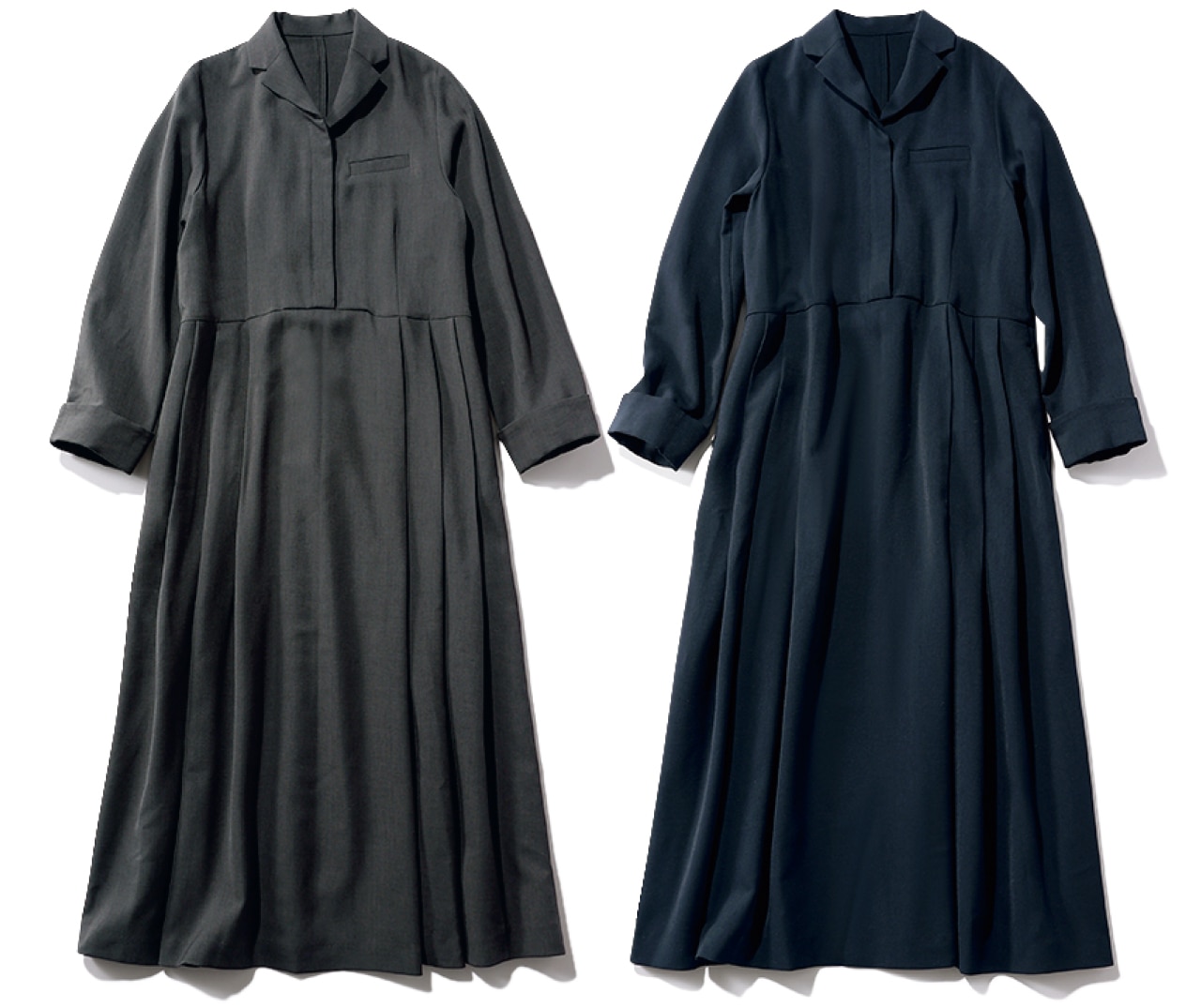 12closet（トゥエルブクローゼット）【洗える】【高橋夏果さんコラボ】テーラードワンピース