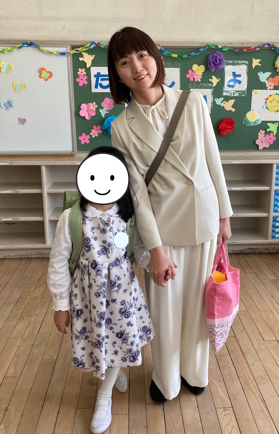LEE100人隊 No.080 くるみさん 小学校入学式コーデ
