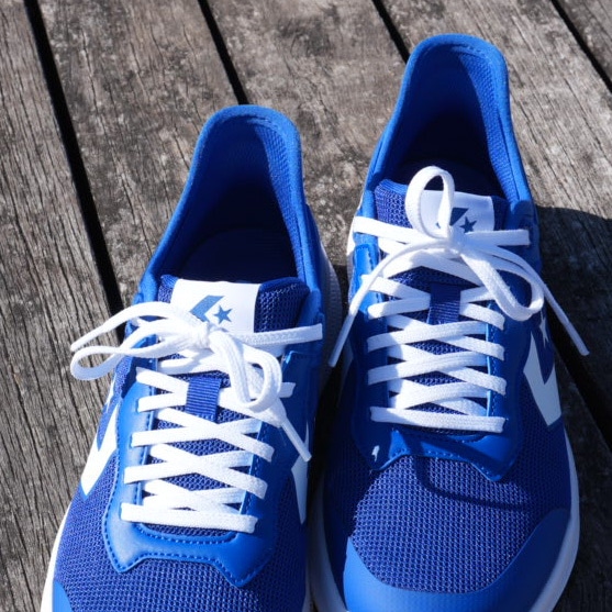 コンバースハンズフリーシューズデイスタースリットスラッド2026春夏新色ブルーシューレース