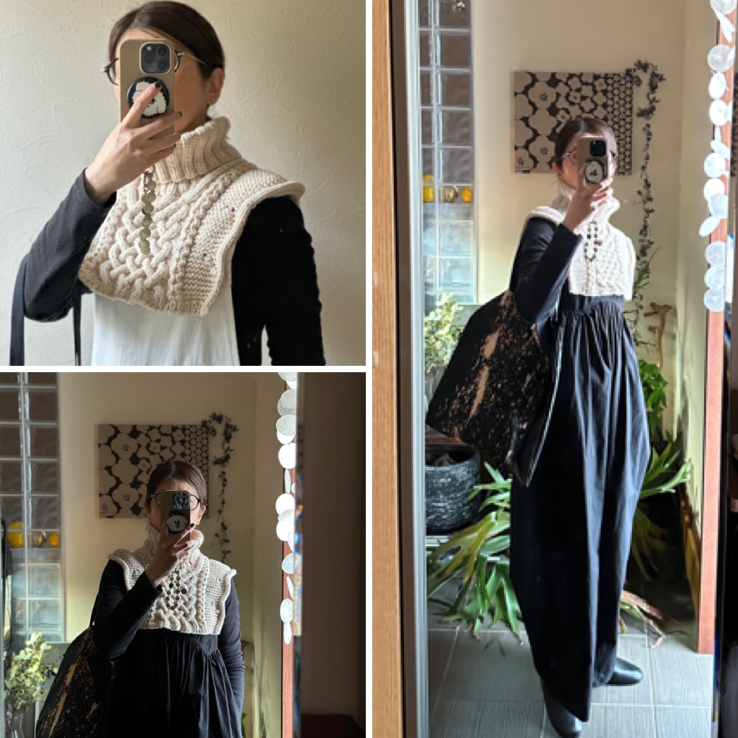 anuke ネックウォーマーコーデ　leedaysブログ