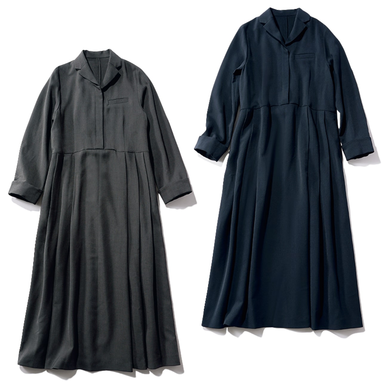 12closet（トゥエルブクローゼット）【洗える】【高橋夏果さんコラボ】テーラードワンピース