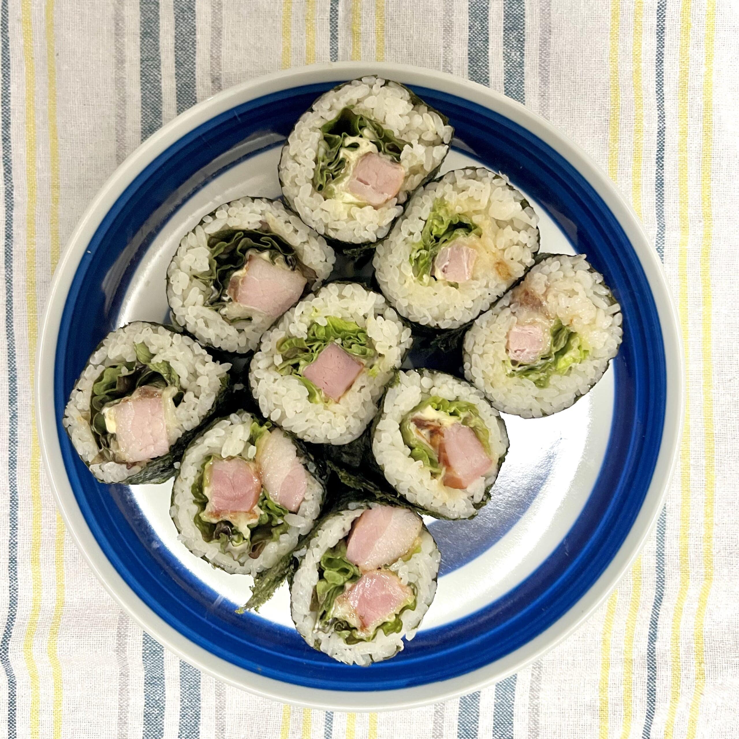 ベーコン 巻き寿司