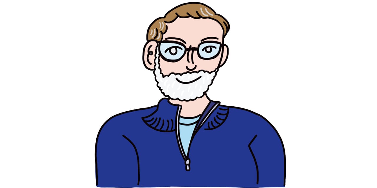 フレッド・ラムズデル博士のイラスト