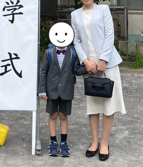 LEE100人隊 No.041 ふくろうさん 小学校入学式コーデ