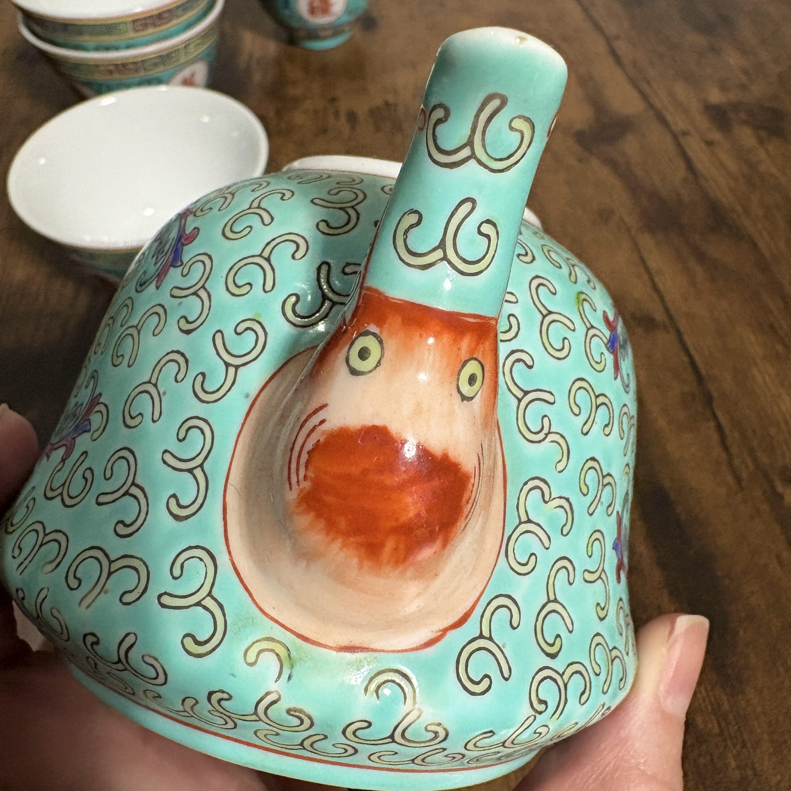 中国茶器　器　食器　鯉