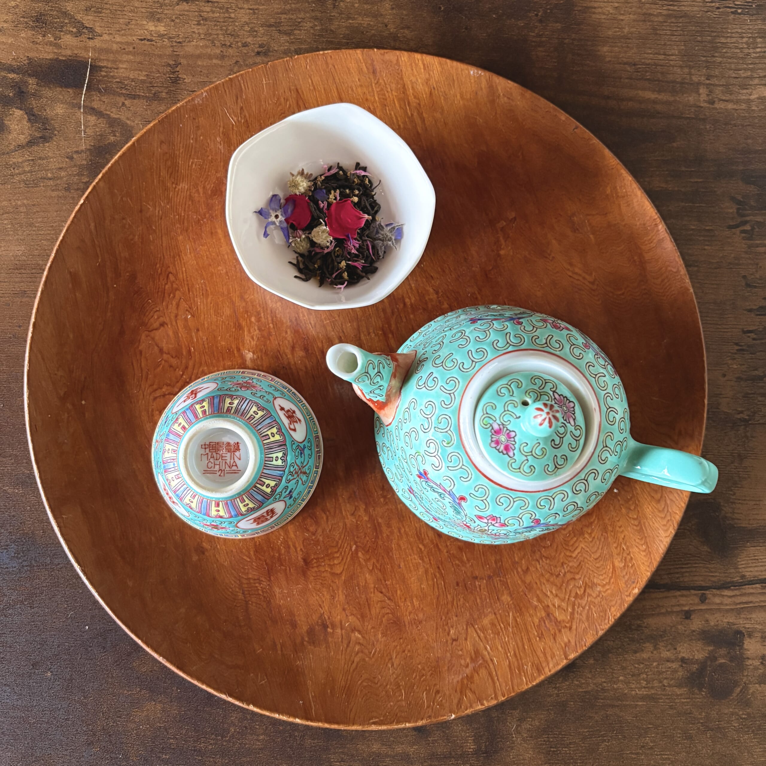 中国茶器　ジャスミン茶　器　食器