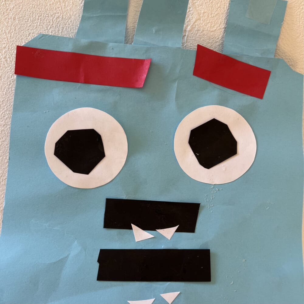 節分　豆まき　保育園制作