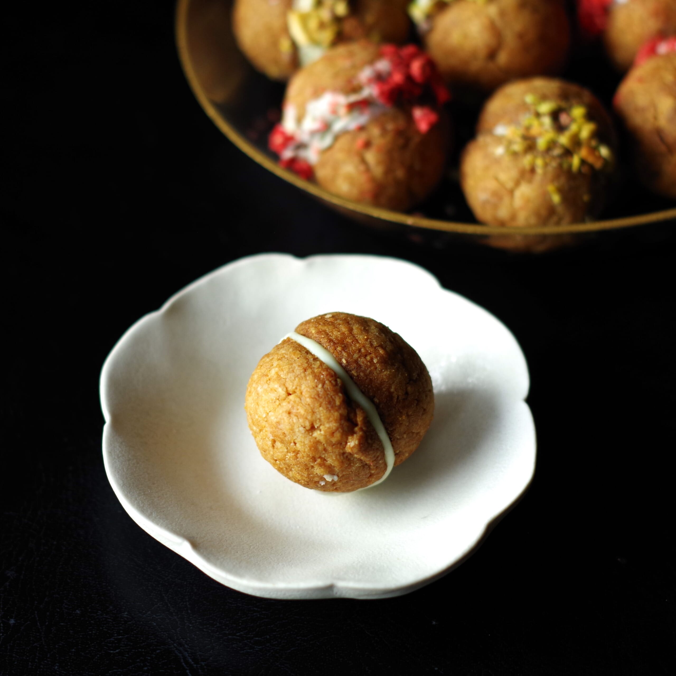 ドライいちご オレンジピール ピスタチオ なかしましほさんレシピ バーチ・ディ・ダーマ