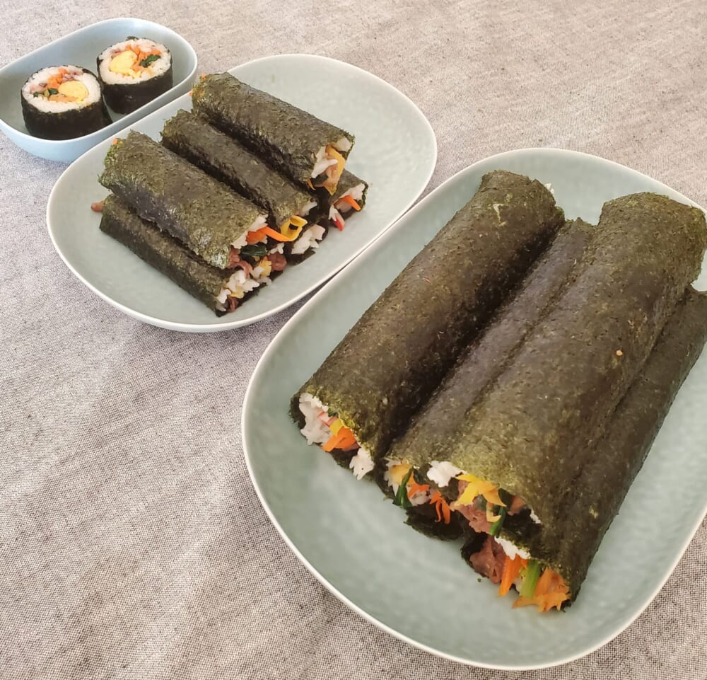 いろんなサイズの恵方巻