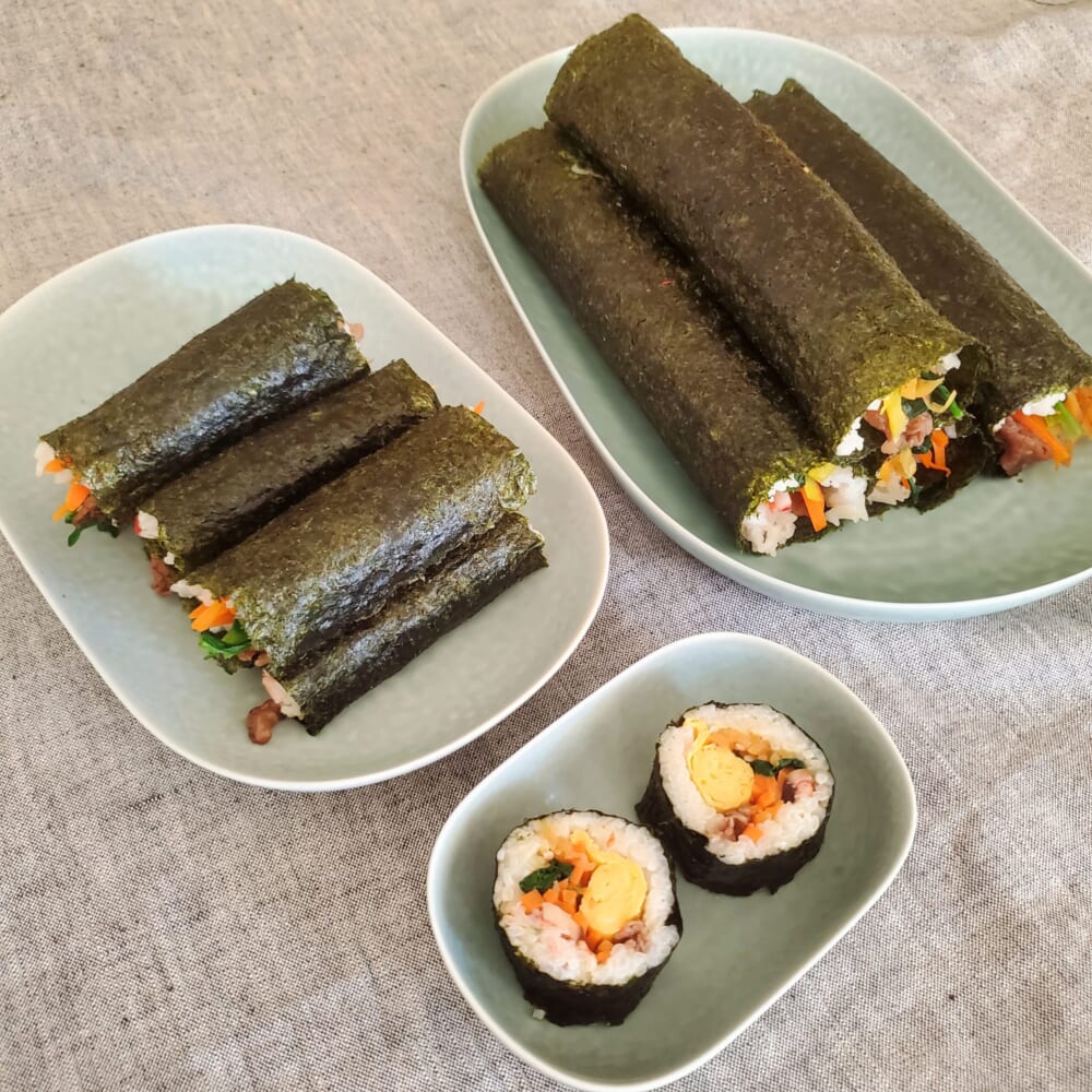 コウケンテツさんの牛肉入りフルセットのキンパ