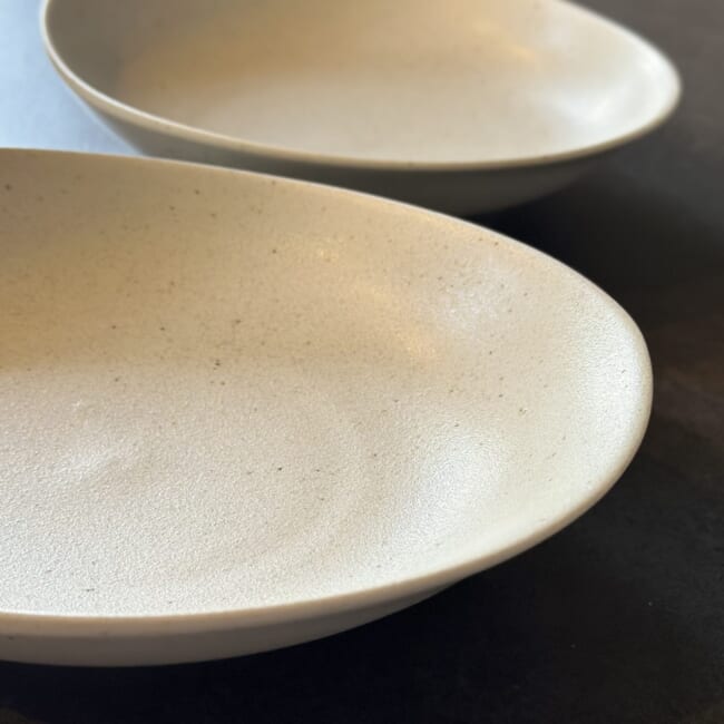 LAKOLE（ラコレ）の「美濃焼きオーバルカレー皿」