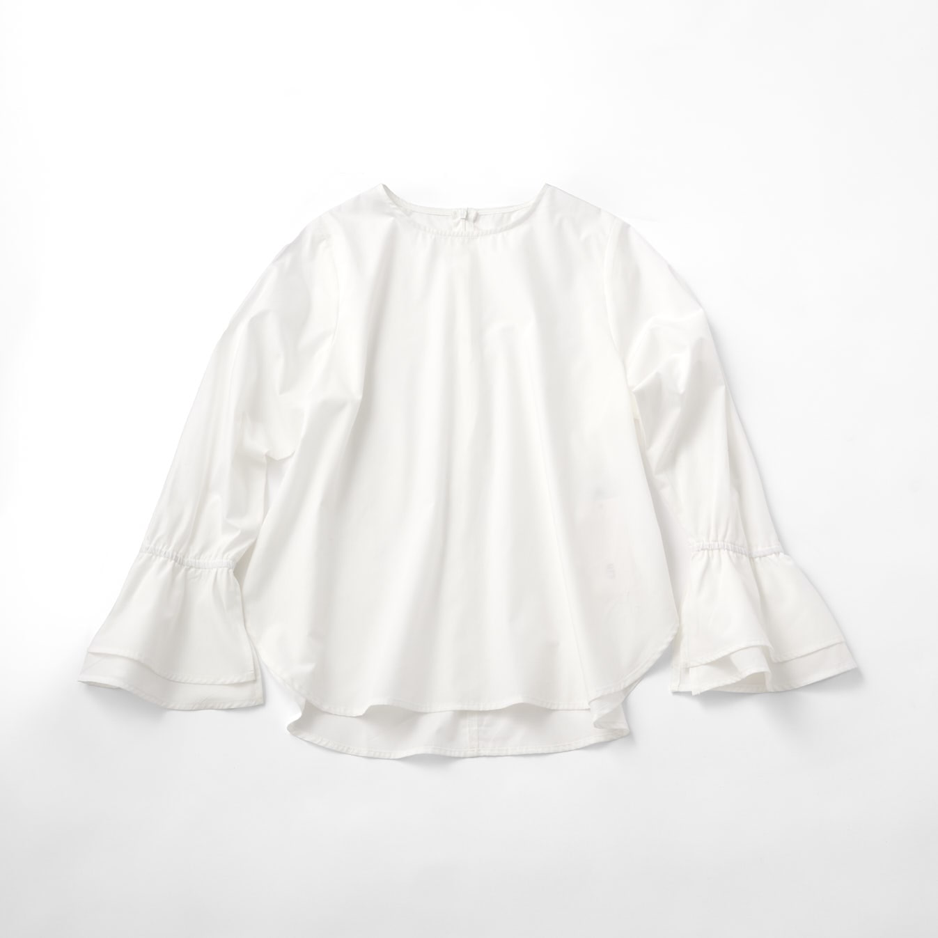 「ur’s(ユアーズ)」レイヤード スリーブ ブラウス