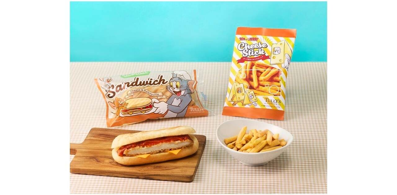 タリーズ、トムとジェリーコラボ2026フードメニュー