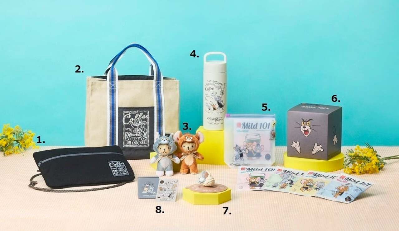 タリーズ、トムとジェリーコラボ2026グッズ