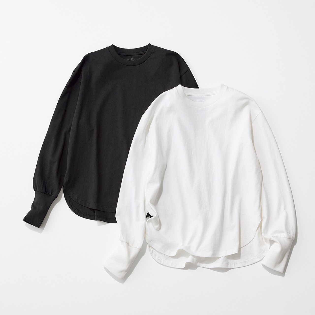 12closet（トゥエルブクローゼット）【洗える】USAコットンロングスリーブTシャツ